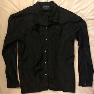 Vintage Givenchy for Chesa pussy-bow blouse